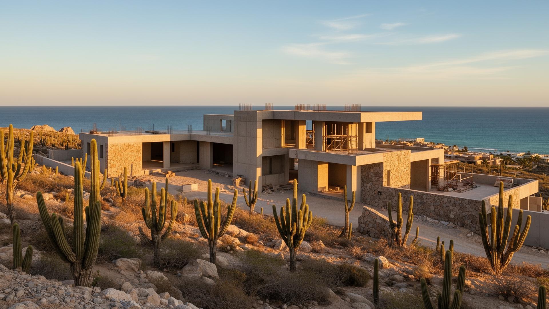 Construcción residencial en San José del Cabo